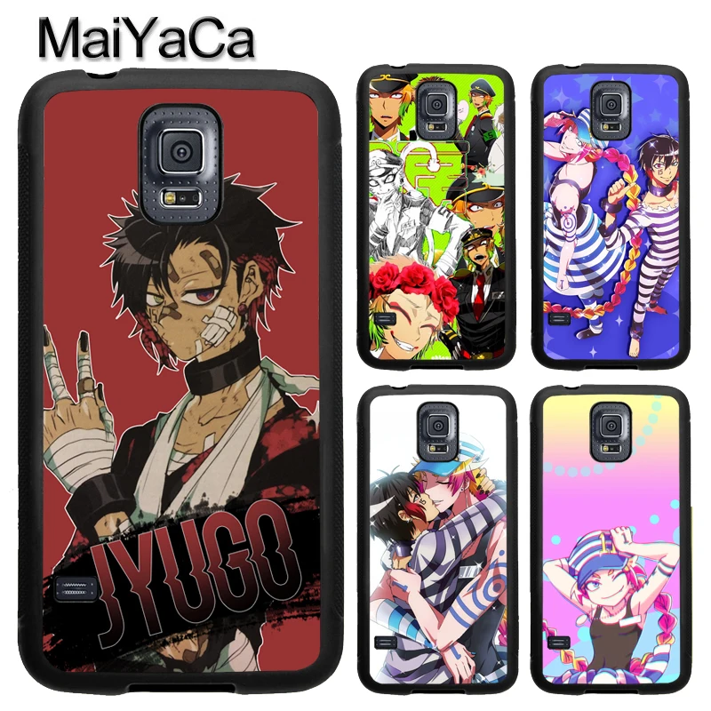 

MaiYaCa Anime Nanbaka Jyugo Uno Case For Samsung S7 S5 S6 edge S9 S8 S10 Plus Lite Note9 Note8 Note4 Note5 Phone Case Coque
