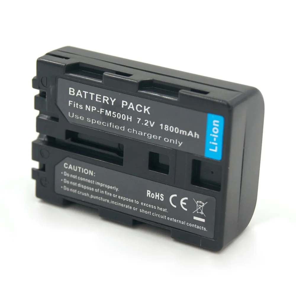 

Rechargeable Camera Battery NP-FM500H NP FM500H Li-ion digital batteries for for Sony A57 A58 A77 A200 A300 A500 A560 A550 A350