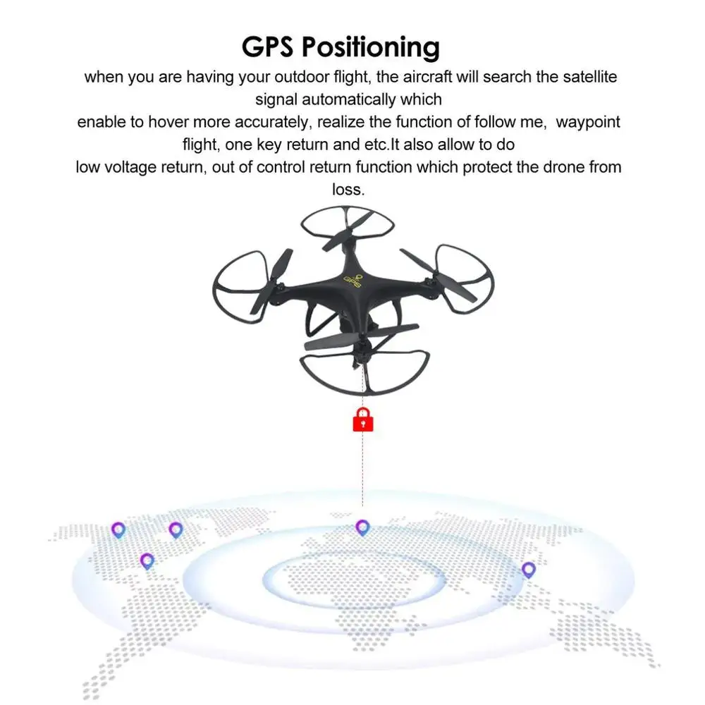 LH-X25GWF экшн-камера с Wi-Fi подключением Управление расстояние gps FPV 4 оси Радиоуправляемый Дрон с 720P HD Камера светодиодный светильник с возвратом по одной кнопке и 1* батареи