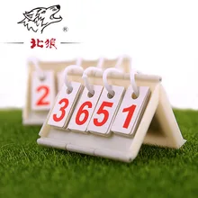 4 Digit Portable Basketball Volleyball Table Tennis Football badminton Score Soccer Board Scoreboard Sports Scoring Device 
