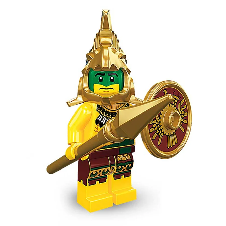 

Single Sale SERIES 7 AZTEC WARRIOR SUPER HEROES STAR WAR Ninja Action Figure Building minifig Blocks Kids Toys Gifts