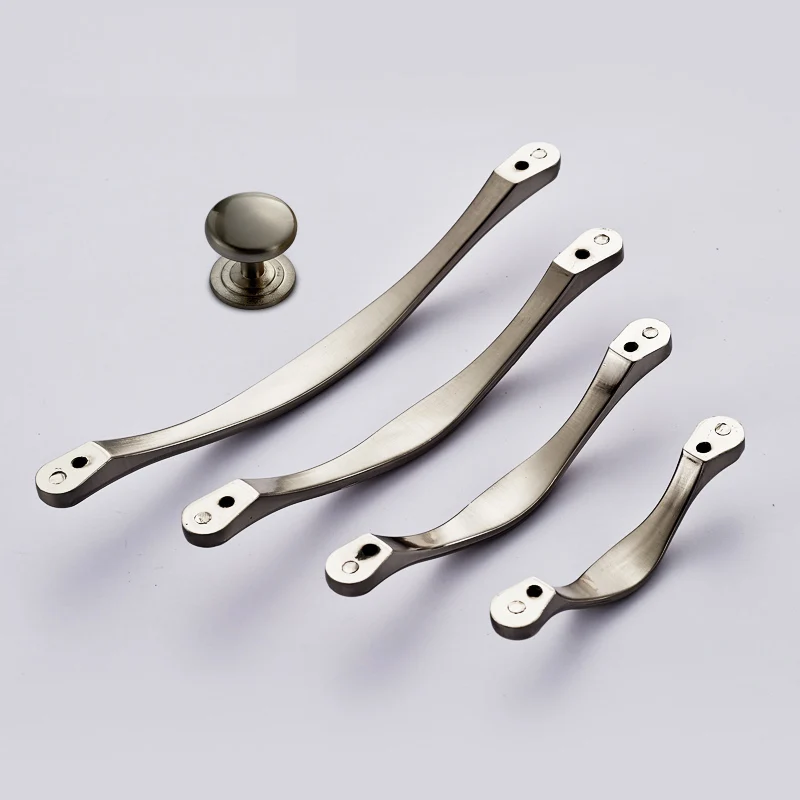 

Pitch-row 160/128/96/64 mm pull handles knobs solid metal golden brushed color for door drawer cupboard cabinet wardrobe closet