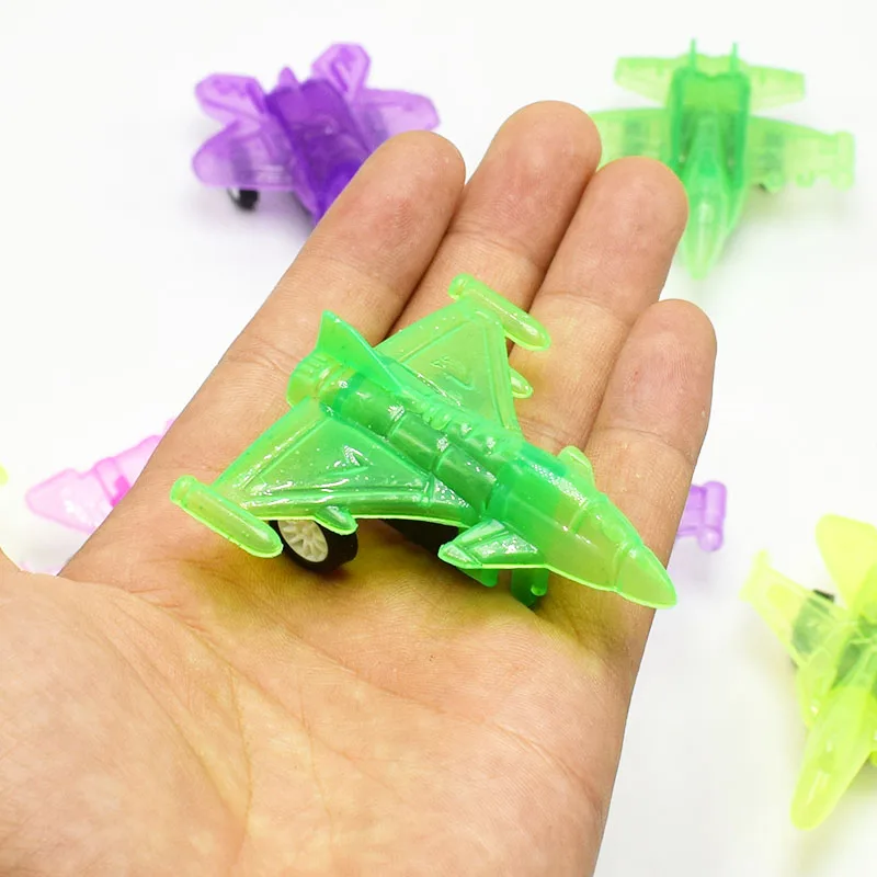 

5pcs/lot Transparent Colorful Plastic Mini Pull Back Sports Car Model for Kid Gift