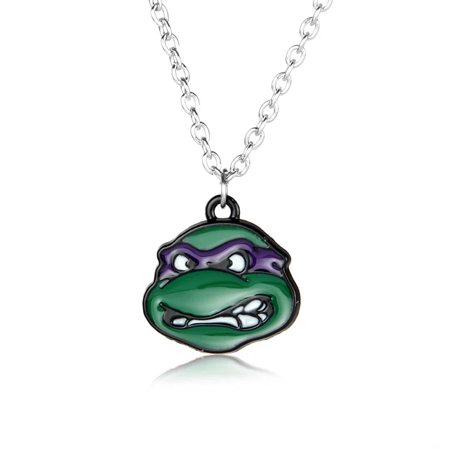 Teenage Mutant Ninja Turtles Donatello Face Pendant Necklacein Pendant Necklaces from Jewelry