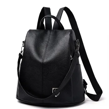 

Backpack Women Large Capacity Fashion Simple School Backpack Girl Leisure Large Capacity Shoulders Bag Student Backpacks K716