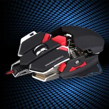 Malloom профессионального геймера с 4800 Точек на дюйм Оптическая Проводная игровая мышь USB геймер Sem Fio Мыши для портативных ПК Компьютерная периферия для офиса