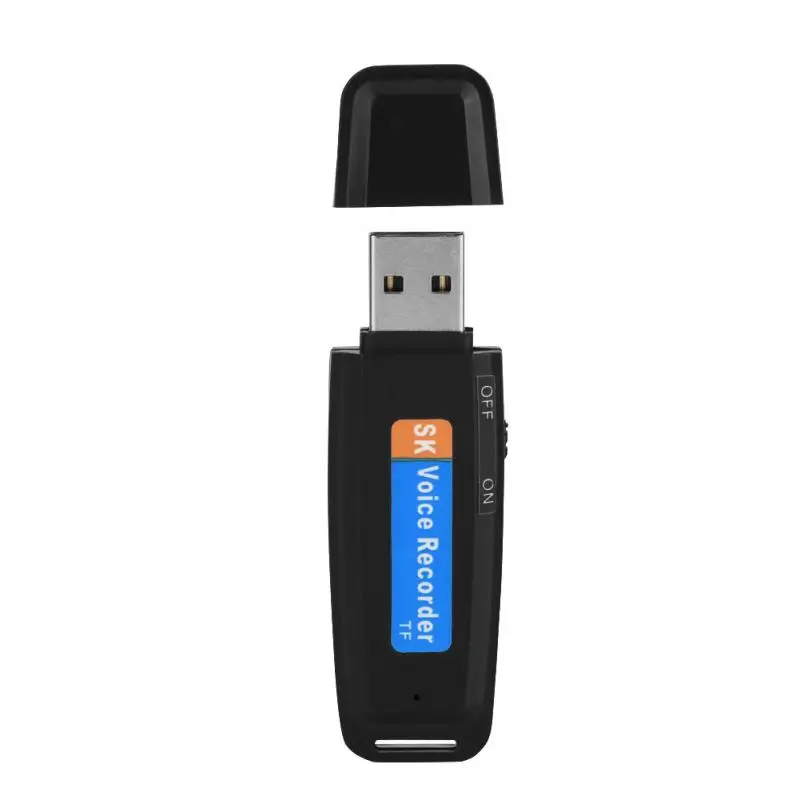 USB 2,0 Цифровой диктофон ручка ультра тонкий мини переносной диктофон Поддержка win98 флэш-накопитель мини аудио рекордер(без TF