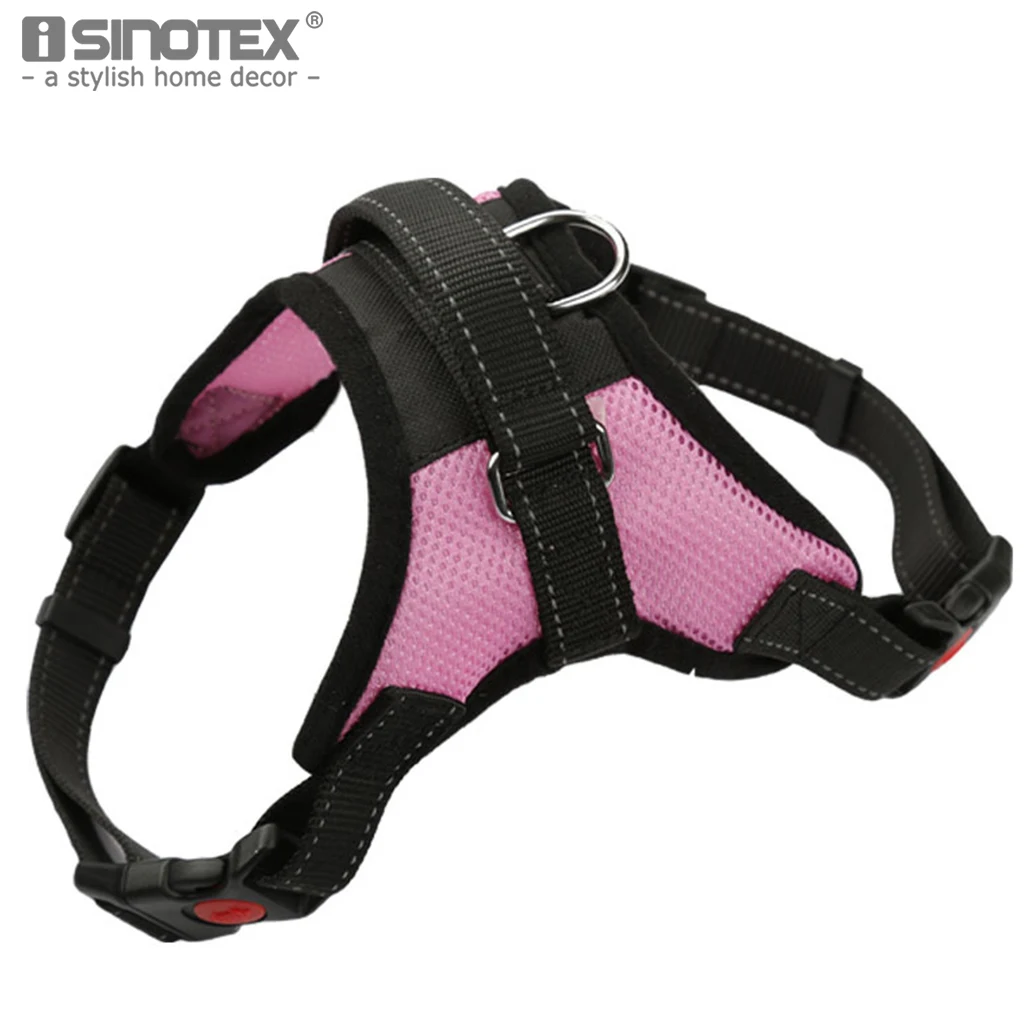 Basic Halter Harness Medium Large Dog Pet Vest Reflective Breathable Comfortable Mesh Nylon Collar Breakaway Quick Release 1 PCS | Дом и сад