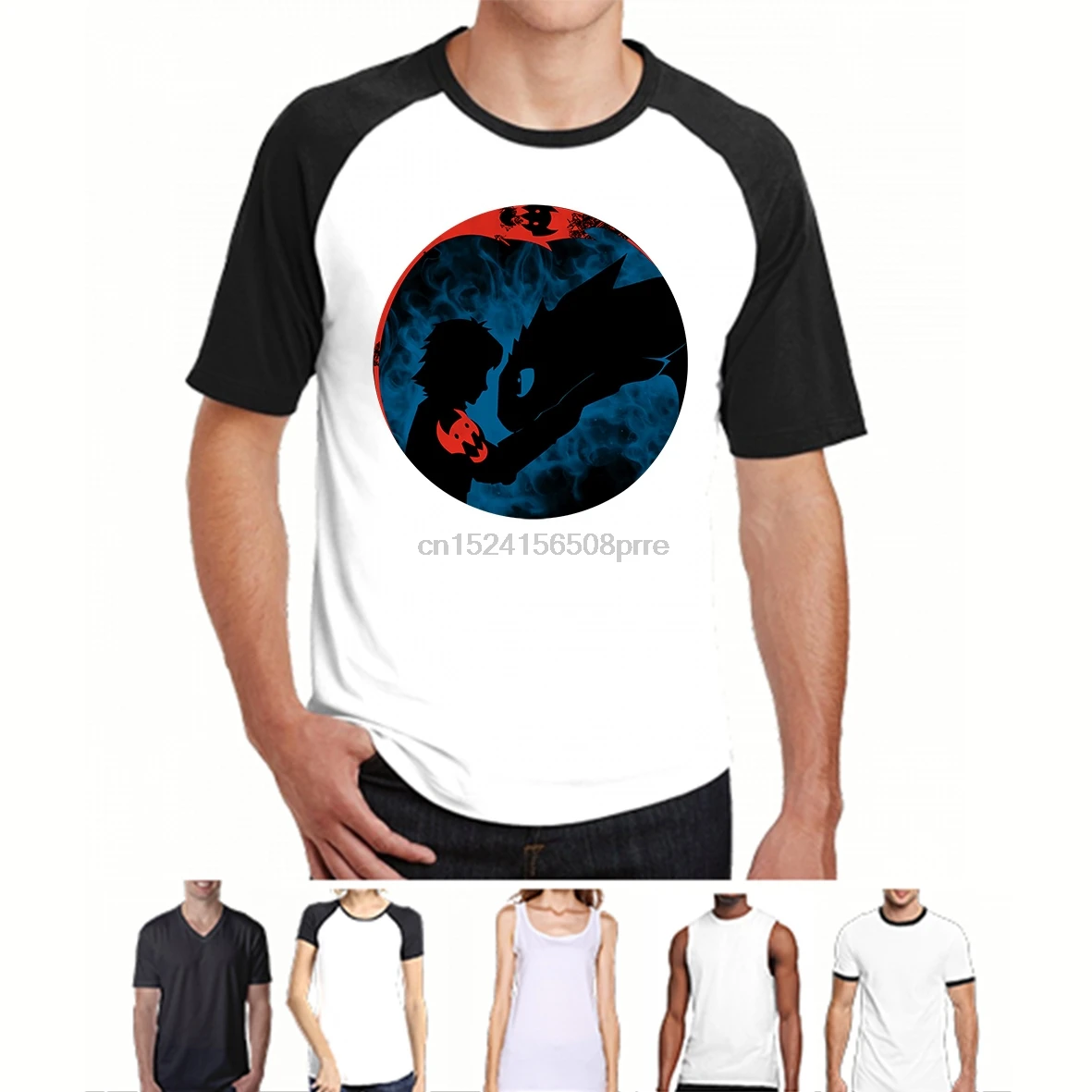 

100% Cotton O-neck Custom Printed Tshirt Men T shirt Friendship - How To Train Your Dragon Women T-Shirt