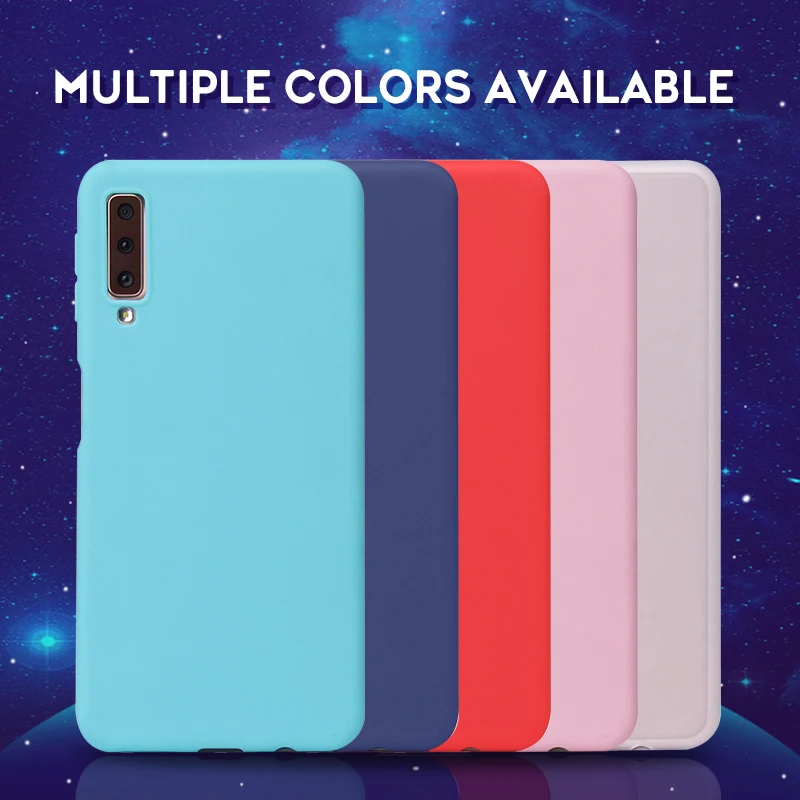 S10 Matte Case For Samsung Galaxy Plus J2 J4 Core J3 J5 J6 J7 S7 S8 S9 Cover Note9 8 A6S A9 A7 2018 A8 Star Lite |