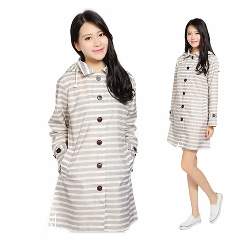 Бесплатная доставка женский взрослый модный милый плащ водонепроницаемая