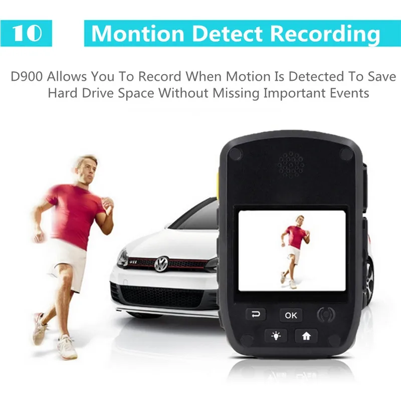 BOBLOV D900 64GB полицейская камера DVR Hands Free полицейская камера для безопасности тела HD 1080P Мини видеокамера ночного видения