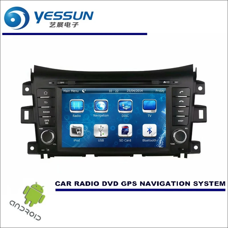 Sale YESSUN For Nissan Navara / NP300 2014~2016 CD DVD GPS Player Navi Radio Stereo Screen Car Multimedia Navigation Android 3