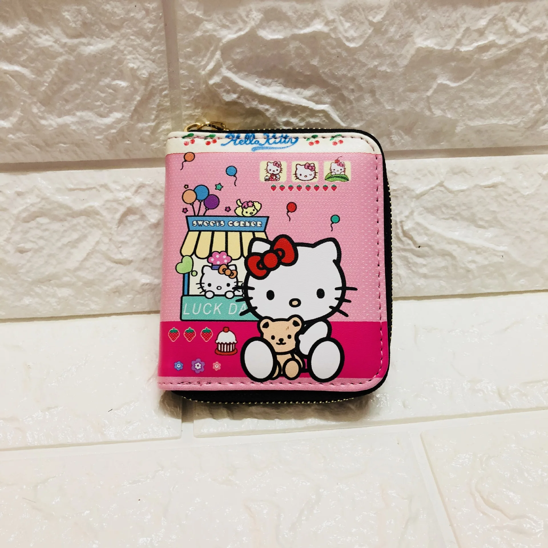 2019 новый мультфильм Hello kitty милый кошелек для монет держатель для карт женские кошельки и кошельки женские кошельки