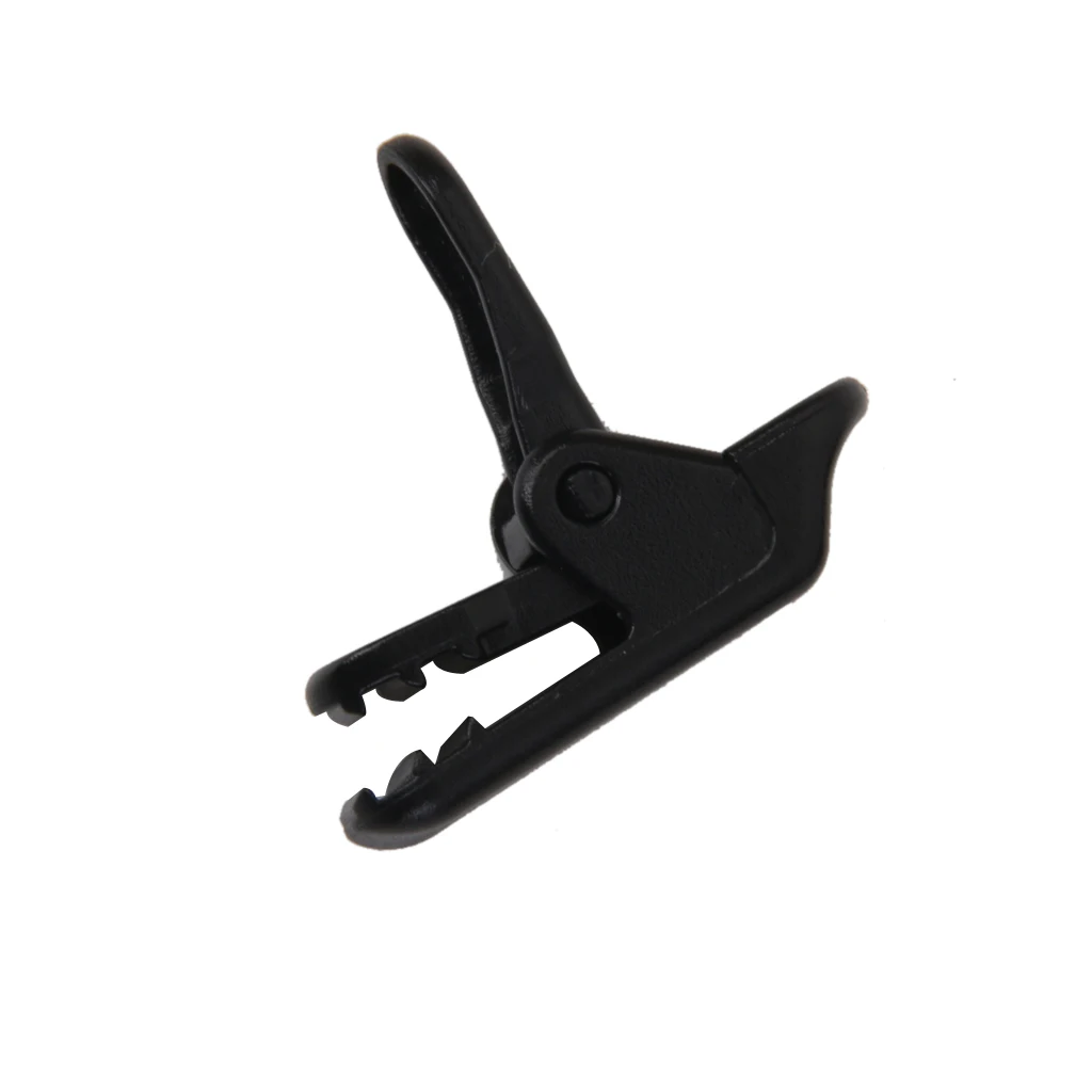 10pcs Black Awning Tarp Clips Tie Down For Outdoor Camping Canopy Tent for Camping Hiking Travell Tent Awning Caravan Accessory