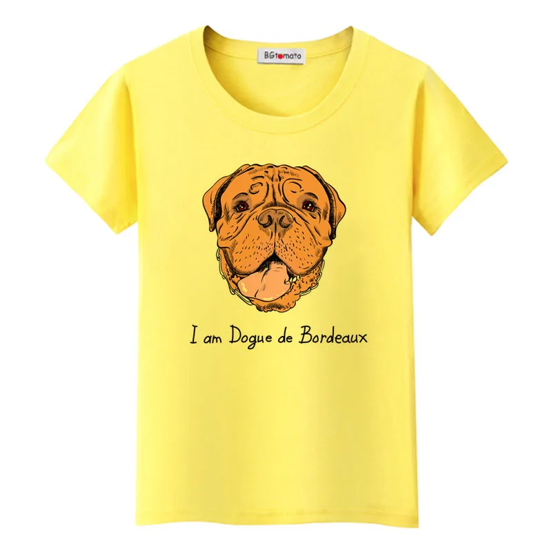 

BGtomato A big dog tshirt funny t shirt women haut femme camisetas verano mujer 2019 gothic t-shirt camiseta mujer dog tops