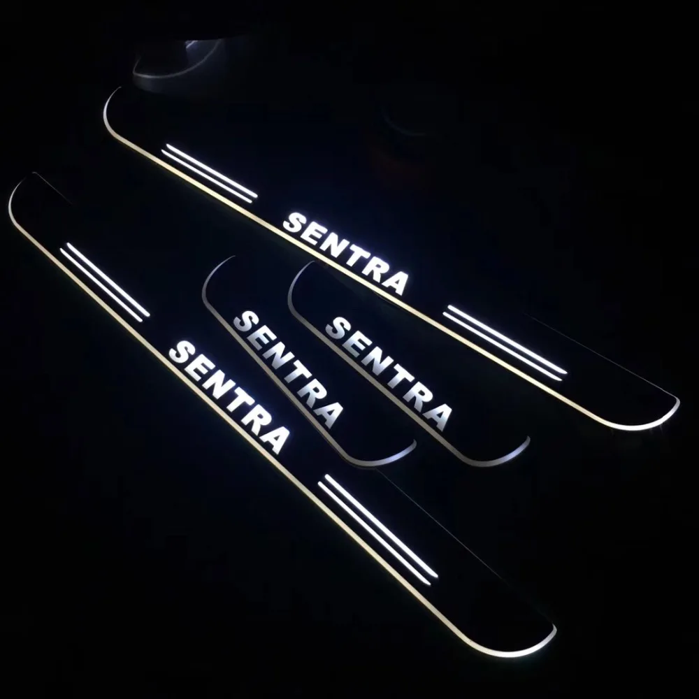 EOsuns светодиодный накладки на двери для Nissan sentra sylphy|bar bar|bar ledline led |