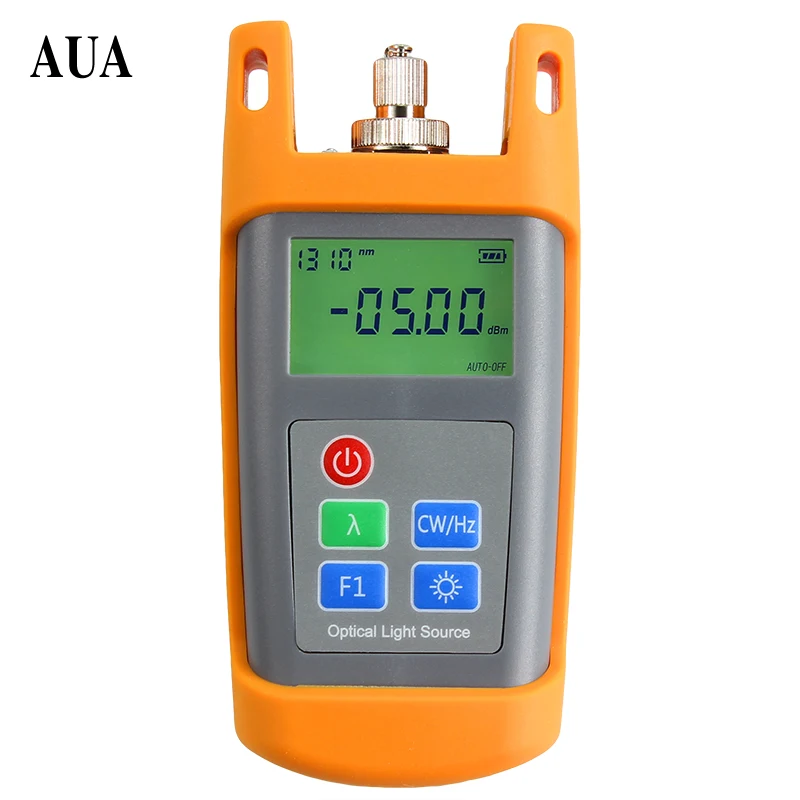

AUA-1315 Handheld Fiber Optical Laser Light Source two wavelength 1310/1550nm Fiber Optic Equipments