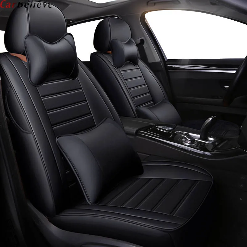 

Car Believe car seat cover For Toyota corolla chr wish prius Land Cruise 120 prado 150 rav4 ccessories covers for vehicle seat