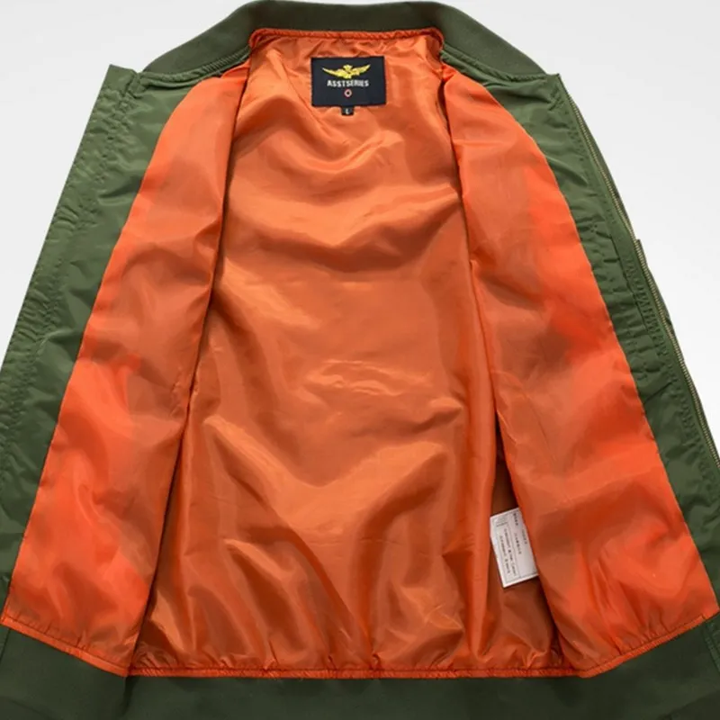 Travis Scott Astroworld GOV BALL NYC 2018 jacket Mens and Womens Hip hop mens streetwear Outerwear Ma1 Bomber Jacket Men