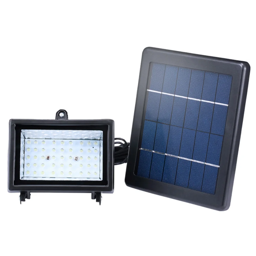 

Outdoor Lawn Waterproof Floodlight 45LED Bright Home Decor Solar Lamp Wall Mount With Panel Cable Garden Security Floodlight#137