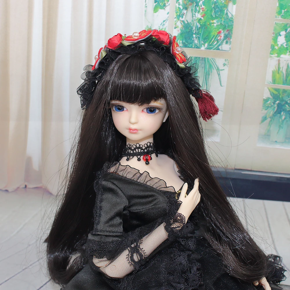 free-shipping-forturn-days-outfits-only-1-4-bjd-45cm-doll-black-lace-dress-leggings-belt (3)