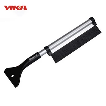 

Retractable Retractable Extendable Telescoping Snow Brush Ice Scraper for Winter Car Vehicle Windshield with Stiff Bristle Brush