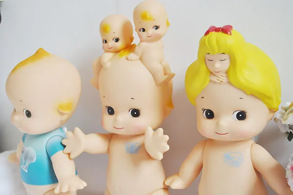 Милый ретро Винтаж Kewpie кукла Baby Play дом кукла Дети подарк ко дню рождения в виде украшения