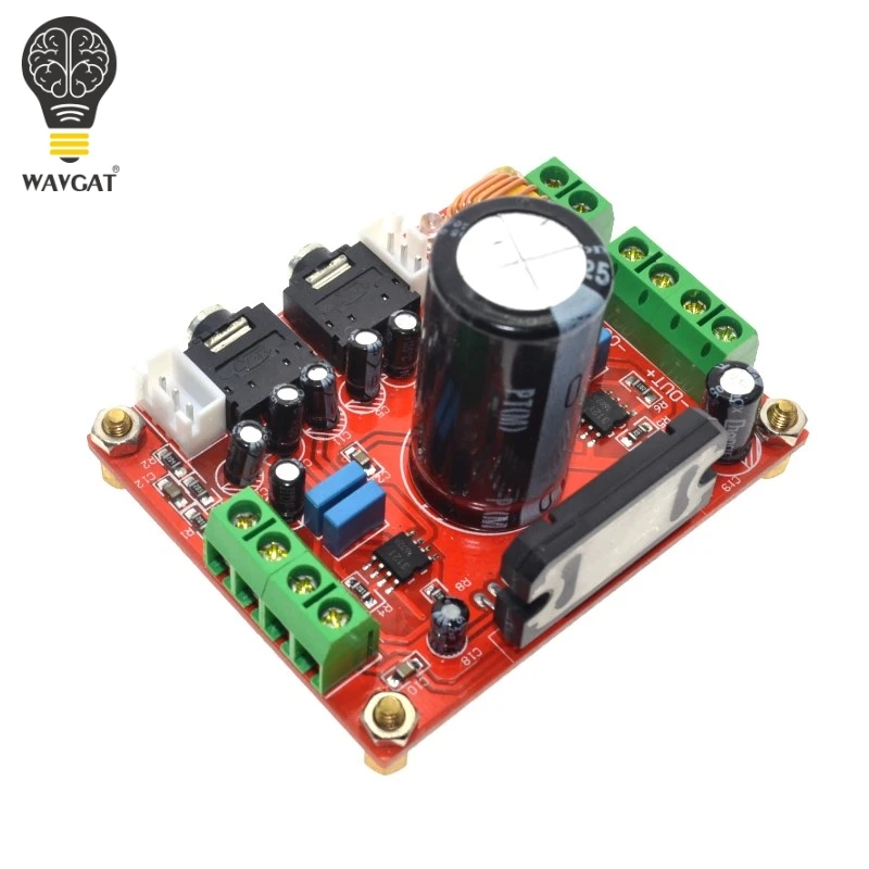 WAVGAT TDA7850 4X50W автомобильный аудио усилитель мощности плата модуля BA3121 Denoiser DC