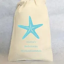 На заказ Морская звезда свадебный муслиновый, для подарка подарок Добро пожаловать конфеты спасибо сумки Мешочки мальчишник, девичник вечерние подарочные сумки