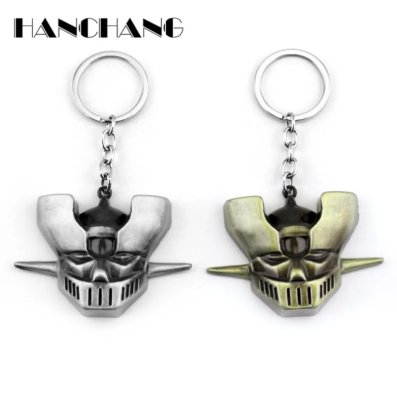 

Mazinger Z Animation Devil Everything Armored Man Mask Alloy Keychain Pendant Jewelry Key Chain