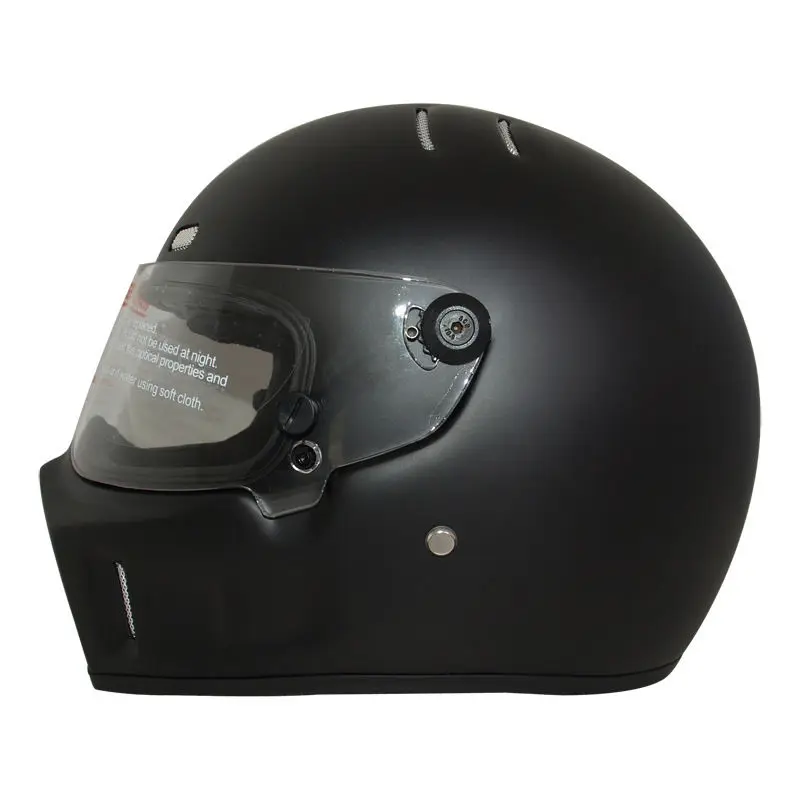 Triclicks спортивный мотоциклетный MX ATV Dirt Bike шлем глянцевый черный уличный Kart Bandit Полнолицевые шлемы защитный шлем для мотокросса