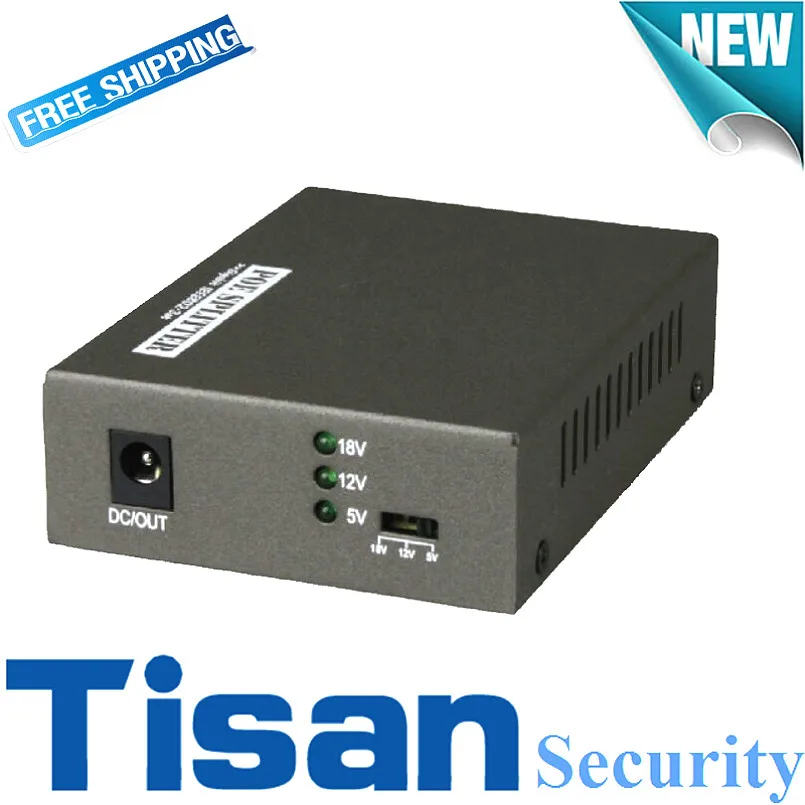 

New Gigabit PoE Splitter Adapter 10/100/1000 Mbps Network Data Rate IEEE 802.3at/af 5V(3.5A)/12V(2A) /18V(1A) Power output