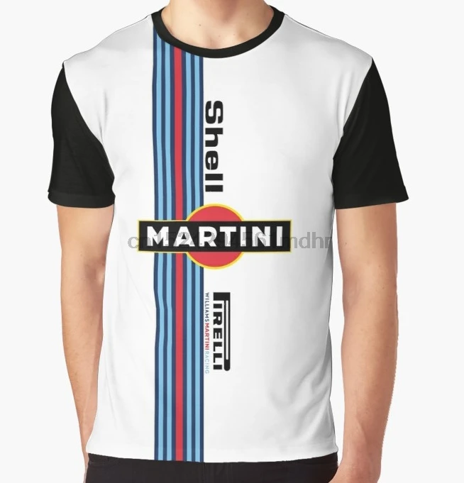 

All Over Print T-Shirt Men Funy tshirt Martini Racing Short Sleeve O-Neck Graphic Tops Tee women t shirt