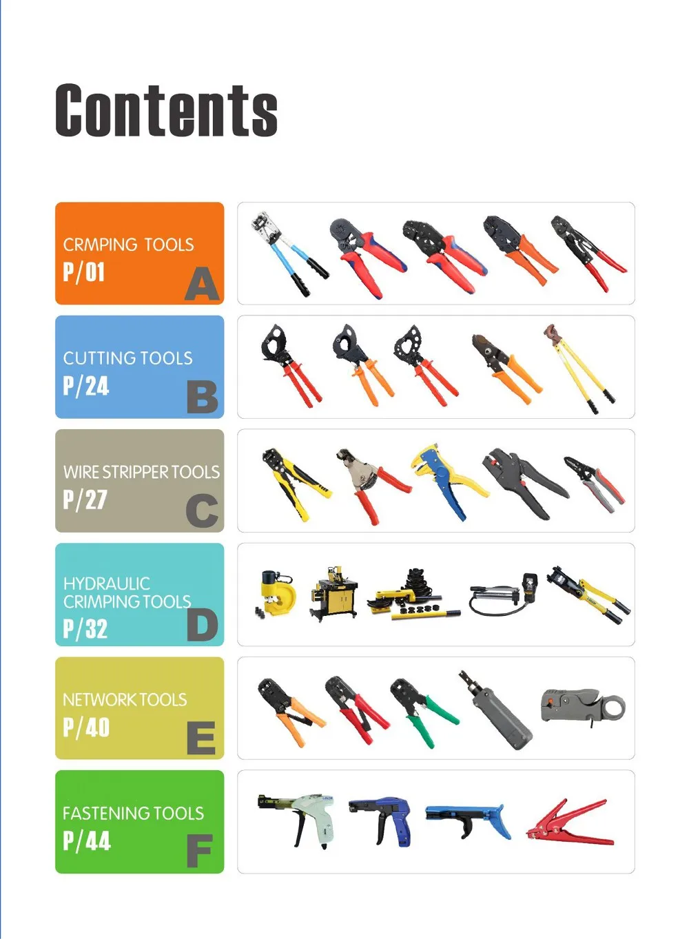 ferramenta multifuncional para crimpar cabos terminais 0.2-6,0mm2