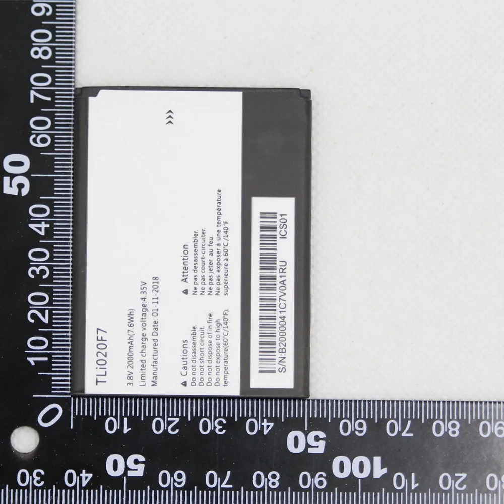 10 шт./лот 2000 мАч новый аккумулятор TLI020F7 для Alcatel PIXI 4 5045D Pop 2 5042D C7 7040 7040D 7041 7041D J720 J720T
