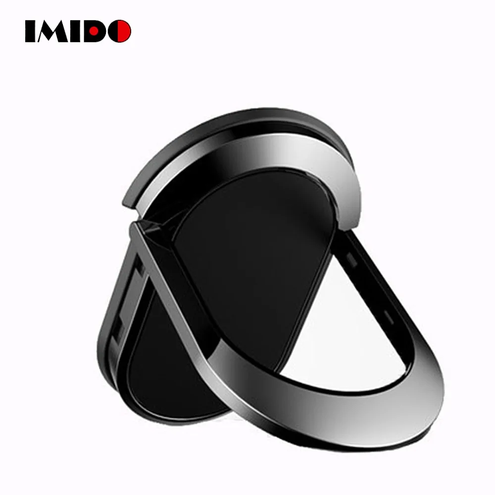 IMIDO Universal 360 Degree Finger Ring Stand Holder Car Magnetic Air Vent Mount For iPhone Samsung Xiaomi Cell Phone Holder