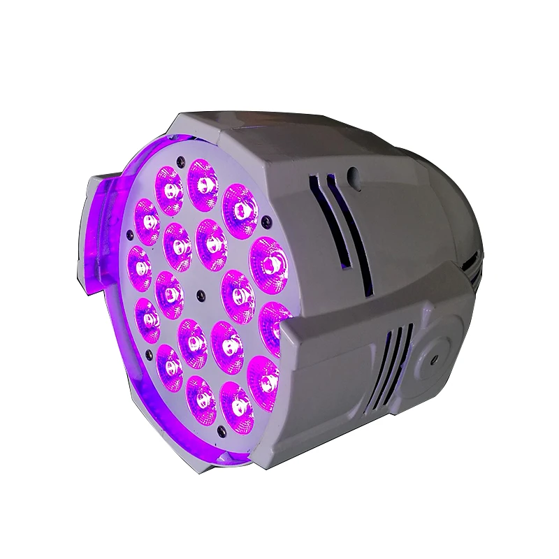 

4pcs/lot LED Par Can 6in1 18x18W RGBWA+UV Wash Stage Light For Event Disco Party Nightclub Aluminum Alloy Fast Shipping