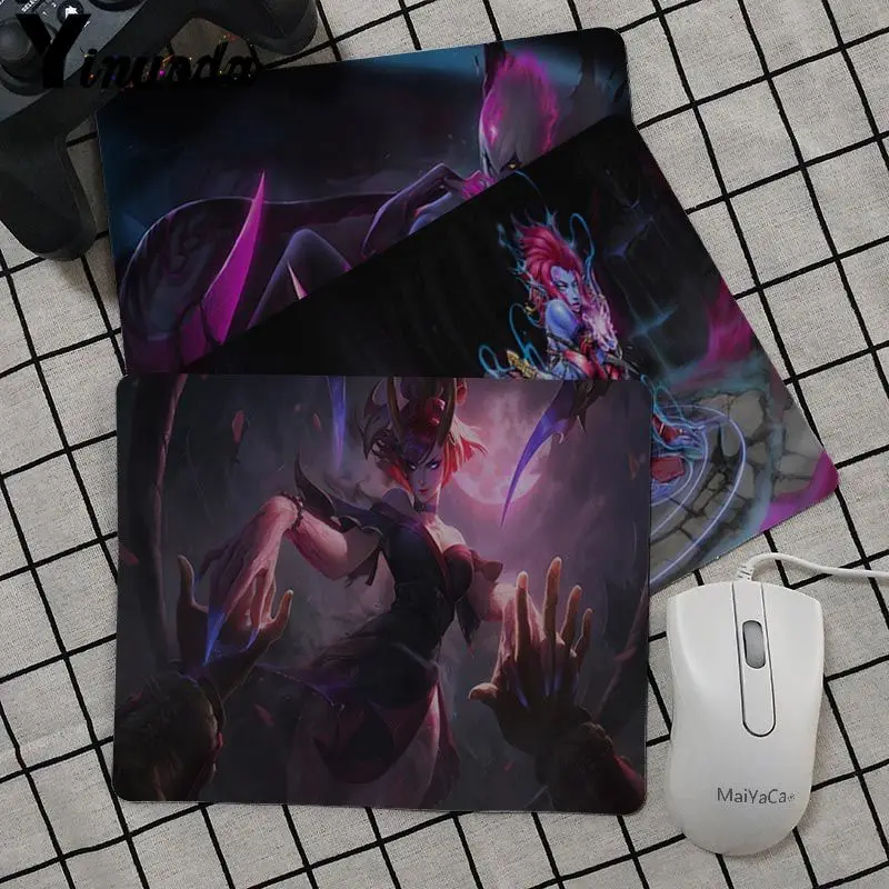 

Yinuoda Evelynn League of legends Unique Desktop Pad Game Mousepad Gamer Gaming Keyboard Mat Computer Tablet Mouse Pad