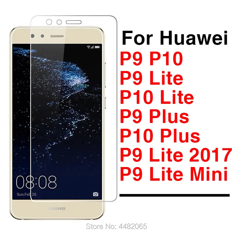 2 шт. закаленное стекло для Huawei P9 Lite 2017 P10 | Мобильные телефоны и аксессуары