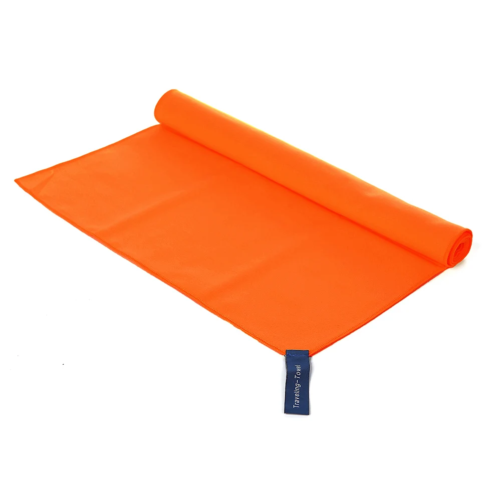 Zipsoft бренд пляжное полотенце из микрофибры Полотенца душевые Йога Коврик Компактный Тренажерный зал Спортивный отдых на природе Бассейны быстро высыхающая мягкие - Цвет: Orange