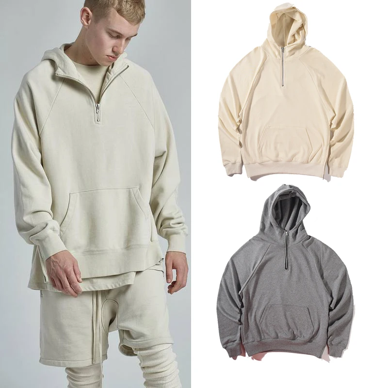 Online Buy Wholesale brown zip hoodie from China brown zip