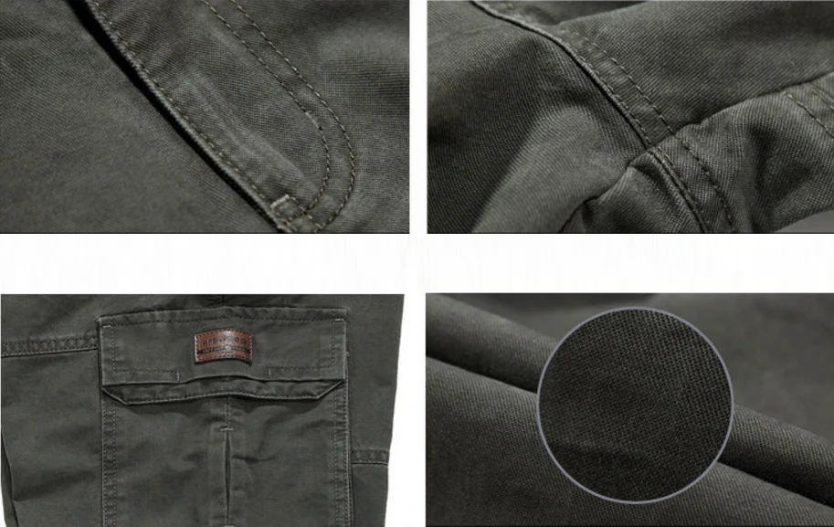 LONMMY 30-42 армейские штаны-карго мужские брюки военные брюки мужские 100% хлопок Повседневная одежда прямая мульти-карман 2018 зима