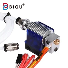 3D V6 J-head Hotend Bowden Extruder Full Kit with 12V fan heater PTFE Tubing themistor 1.75mm 3mm for RepRap 3d printer part biqu new 3d printer part 2 in 1 out extruder with single cooling fan for dual color cyclops 12v 24v heater for selection