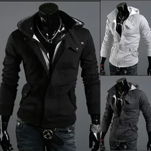 Freies Verschiffen 2016 Herbst & Winter Mode Beiläufige Dünne Strickjacke Assassine Credo Hoodies Sweatshirt Oberbekleidung Jacken Männer bmy121