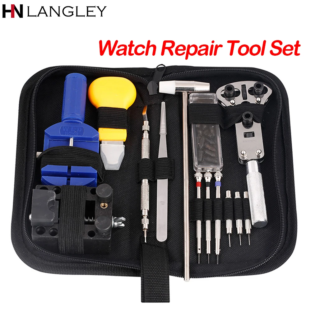 

Multifunction Watch Tool Fix Kit Pin Set Watch Case For Watchmaker Opener Bracelet Link Repair Tool Remover Watch Repair Tools