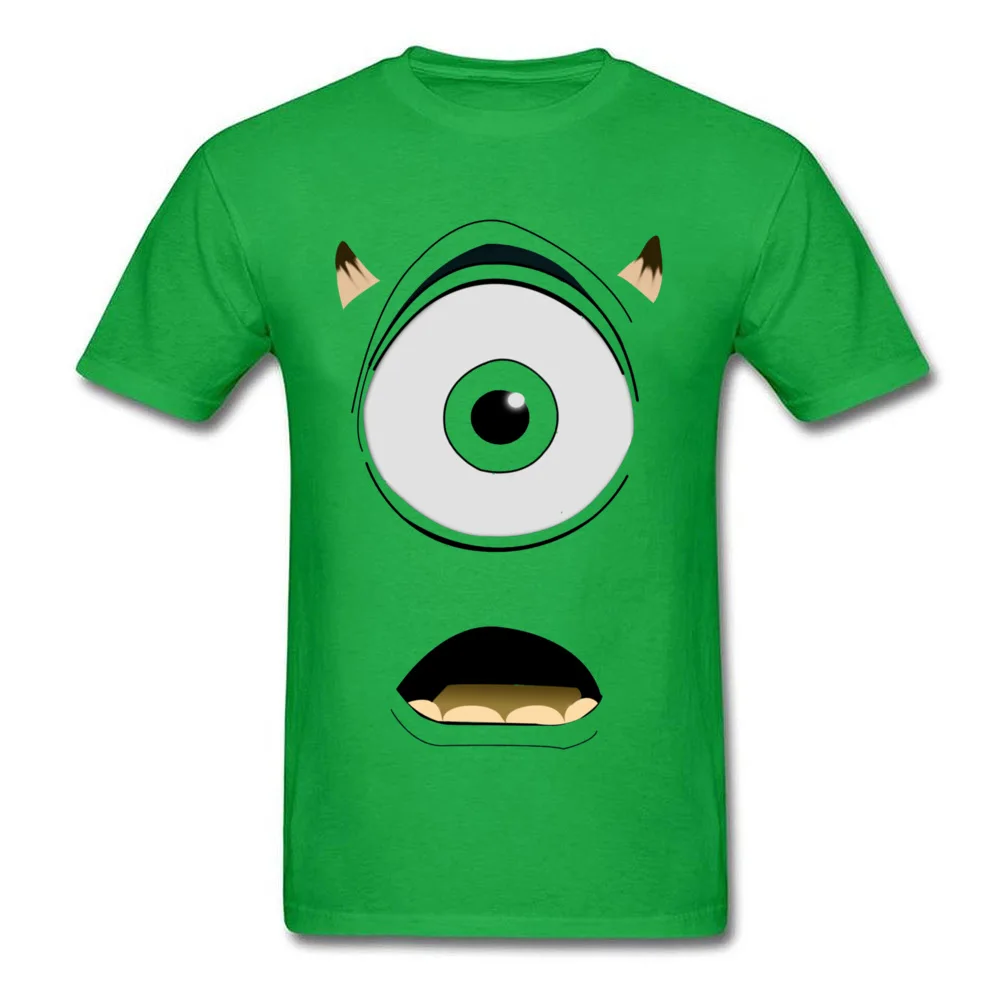 

Mike Wazowski T-shirt 2019 Funny Mens Tshirt Men Green Geek Monster Print T Shirt Swag Hip Hop Streetwear Custom Cosplay Tee