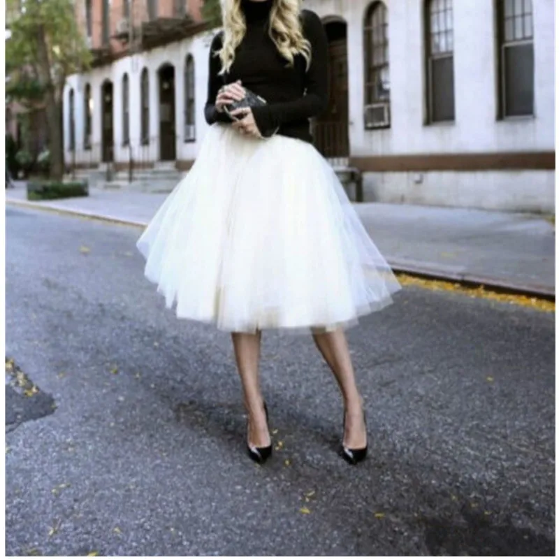 women's lace and tulle dress