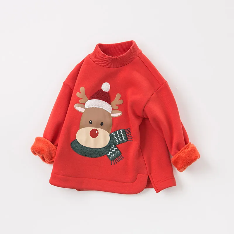 

DBK8784 dave bella kids girl 3Y-13Y t-shirt children boutique long sleeve tops baby lovely clothes kids fashion tees