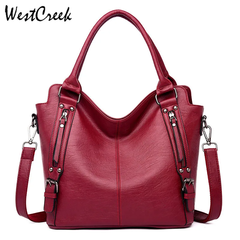 

WESTCREEK Brand Women Crossbody Bags for PU Leather Bags Small Ladies Luxury Designer Handbags Female Vintage Shoulder Bag